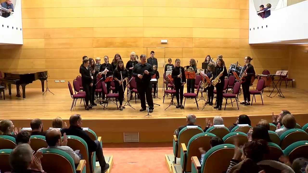 Audición de alumnos y concierto de la banda juvenil de Los Salerosos